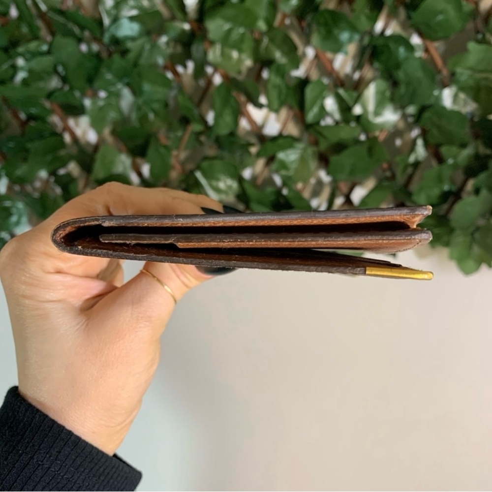 Authentic Lv Checkbook Louis Vuitton Bifold Passp… - image 3